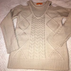 Tan sweater!
